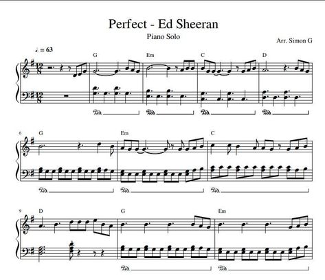 Immerse yourself in the romantic melody of "Perfect" by Ed Sheeran with this beautifully arranged downloadable PDF sheet music for piano solo. This arrangement captures the essence of the original song while allowing pianists to express the emotional depth of this contemporary classic. Perfect for weddings, special occasions, or personal enjoyment, this piece is sure to resonate with anyone who appreciates heartfelt music. Features: Instant Download: Gain immediate access to your sheet music after purchase--no shipping fees or delays! High-Quality PDF: 3 Pages professionally formatted for clarity, ensuring an enjoyable and seamless playing experience. Solo Arrangement: This version is specifically tailored for solo piano, allowing you to showcase your skills while delivering a captivating Perfect By Ed Sheeran, Perfect Ed Sheeran, Emotional Depth, Sheet Music For Piano, Music Items, Contemporary Classic, Piano Sheet, Original Song, Hate Speech