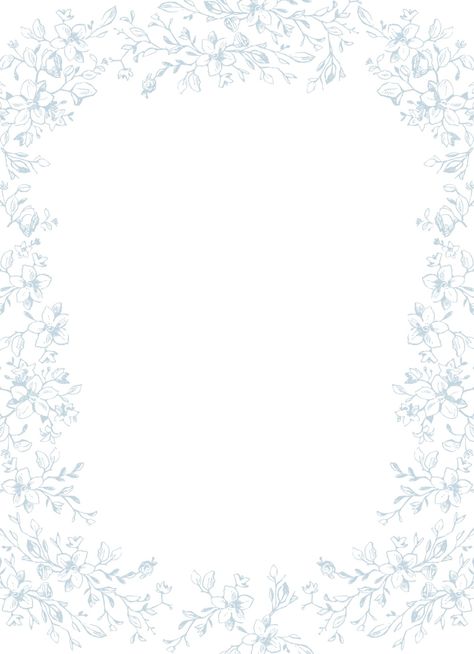 Flower Frame Illustration, Victorian Background, Luxe Wedding Invitations, Canva Guide, Wedding Invitation Background, Flower Graphic Design, Wedding Venue Inspiration, Grafic Design, Hand Drawn Flowers