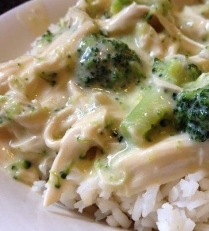 Recipe For Crockpot Cheesy Chicken and Broccoli over Rice - All I have to say is WOW! This recipe was SO easy to make and the kids just devoured it up! Crock Pot Food, Broccoli Chicken, Cheesy Chicken Broccoli, Crock Pot Recipes, Chicken And Broccoli, Tater Tots, Chicken Broccoli, Cheesy Chicken, Crock Pot Cooking