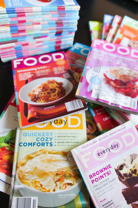 How to Organize Your Old Martha Stewart Everyday Food Magazines Martha Stewart Everyday Food Recipes, Everyday Food Recipes Martha Stewart, Everyday Food Recipes, Vegan Recipes Beginner, Christmas Recipes Appetizers, Copycat Starbucks Recipes, Kid Friendly Dinner, Healthy Low Carb Recipes, Lunch Recipes Healthy