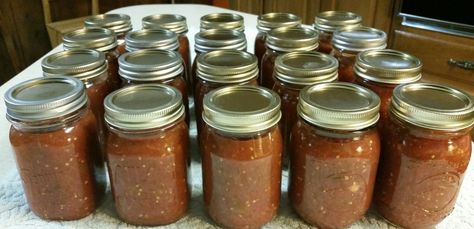 Canning Salsa - Pioneer Woman Style Salsa Pioneer Woman, Pioneer Woman Salsa, Salsa Recipe For Canning, Canned Salsa Recipes, Salsa Canning Recipes, I Won The Lottery, Best Salsa Recipe, Ree Drummond Recipes, Canning Salsa