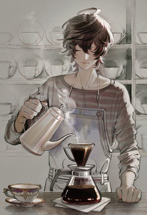 Coffee Manga Anime Art - #coffee #manga #anime #art An Anime, Anime Character, Anime Art, Coffee, Anime, Art