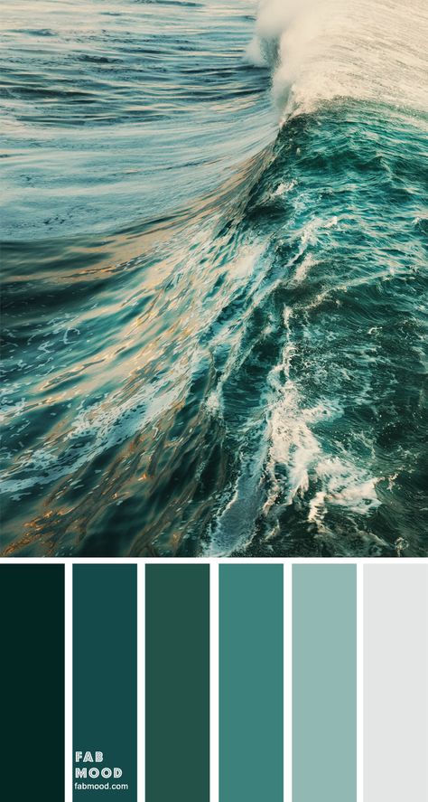 deep green color palette, color scheme, color ideas, emerald green, #summercolor #colorpalette deep green ocean color combos, emerald color palette #colors Deep Emerald Color Palette, Ocean Waves Color Palette, Green Ocean Color Palette, Deep Green Colour Palette, Ocean Green Color Palette, Green Blue Colour Scheme, Blues Greens Colour Palettes, Emerald Green Complimentary Color Palette, Ocean Palette Colour Schemes