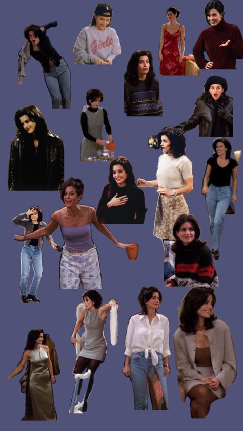 Monica Geller Outfits, Monica Geller, Model Inspo, Friend Outfits, Carrie Bradshaw, Really Cute Outfits, Girl Next Door, Find Beauty, Vintage Shirts