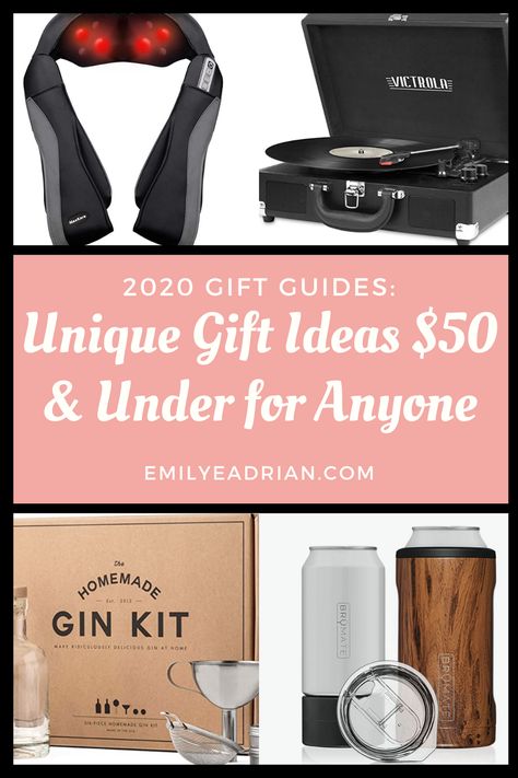 Unique gift ideas $50 & under that are gender neutral so there is something for everyone no matter the interest. #giftguides #giftsforhim #giftsforher #giftsforanyone #2020 #giftsunder50 #budgetfriendlygiftideas #giftideas #christmasgiftideas #gifts Gender Neutral Christmas Gift Ideas, Gender Neutral Christmas Gift Exchange, Unisex Christmas Gifts For Adults, Gender Neutral Gifts For Adults, Gender Neutral Christmas Gifts, Unisex Gift Ideas For Adults, Gender Neutral Gift Ideas, Midwest Fashion, Gender Neutral Gifts