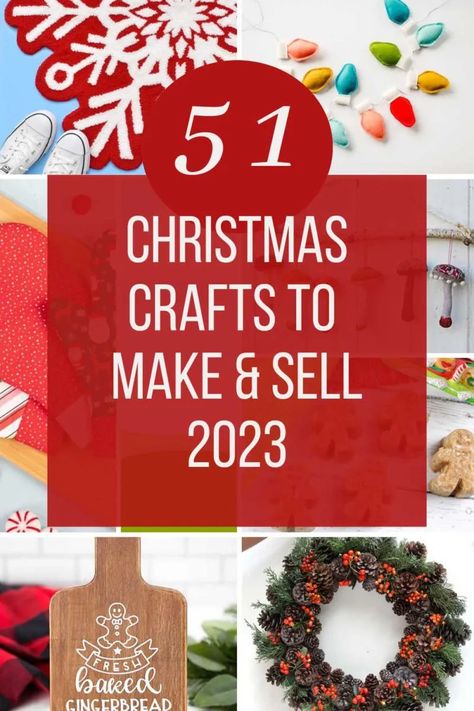 51 Christmas Crafts to Sell: Making the Most of the 2023 Festive Craft Trend! - Pillar Box Blue Diy Christmas Crafts To Sell, Christmas Crafts To Make And Sell, Profitable Crafts, Selling Stuff, Christmas Crafts To Sell, Christmas Craft Fair, Sale Ideas, Money Makers, Festive Crafts