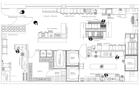 COCINA INDUSTRIAL (2300×1464) Restaurant Floor Plan, Restaurant Plan, Hotel Floor Plan, Hotel Floor, Kitchen Layout Plans, Resort Architecture, Kitchen Floor Plans, Portfolio Template Design, Restaurant Concept