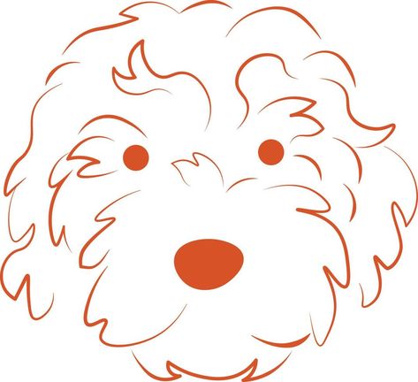 Golden Doodle Quilt Block, Cavapoo Line Drawing, Golden Doodle Applique, Goldendoodle Cartoon Drawing, Golden Doodle Sketch Easy, Goldendoodle Line Drawing, Drawing A Golden Doodle, Cockapoo Cartoon Drawing, Goldendoodle Art Paintings