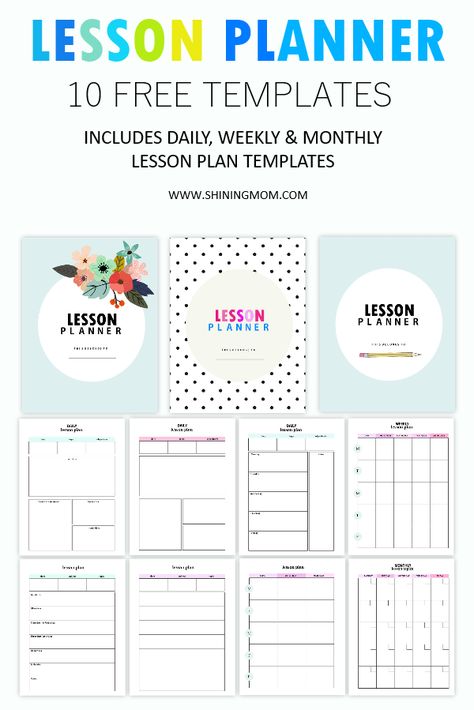 Sped Lesson Plan Template, Unit Lesson Plan Template, Weekly Lesson Plan Template Free Preschool, Teacher Weekly Planner Free Printable Lesson Plan Templates, Daily Lesson Plan Template Free, Daily Lesson Plan Template, Kindergarten Lesson Plans Template, Sped Resources, Lesson Planner Template