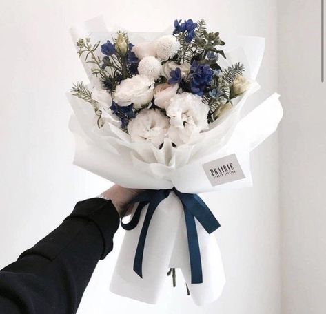 flowers on Twitter: "… " Flowers Bouquet Engagement, Engagement Flowers Bouquet, Flowers For Engagement, Aesthetic Bouquet Of Flowers, White Bouquet Flowers, Engagement Bouquet, Christmas Bouquets, Blue Flower Bouquet, Engagement Flowers