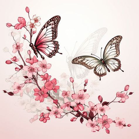 Cherry Blossom Tattoo Design Pack Tattoo Ideas Female Cherry Blossoms, Cherry Blossom Vine Tattoo, Japanese Cherry Blossom Tree Tattoo, Cherry Blossom Shoulder Tattoo, Blossom Tattoo Design, Cherry Blossom Tattoo Design, Cherry Blossom Tattoo Shoulder, Japanese Cherry Blossom Tattoo, Cherry Blossom Tattoos