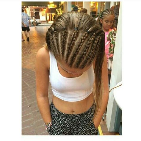 Half Head Braided Hairstyles, Halfway Cornrow Hairstyles, White Girl Cornrows Half Head, Half Head Cornrows Braids, Cornrows Half Head, Half Braided Hairstyles Cornrows, Half Hair Braids, Cornrows Half Up Half Down, Braids Half Head