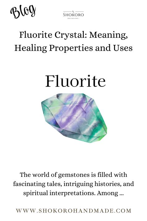 ✨ Unlock the power of Fluorite! 💎 This mesmerizing crystal is your key to laser-like focus, stress-melting relief, and blissful emotional balance. Discover how this rainbow gem can transform your life! 🌈 Visit our blog to uncover the magical meaning and uses of Fluorite. #CrystalHealing #FluoriteMagic #StressRelief #EmotionalBalance Fluorite Crystal Meaning, Fluorite Properties, Healing Spirituality, Energy Healing Spirituality, Fluorite Crystal, Crystal Meanings, Rainbow Fluorite, Mental Clarity, Transform Your Life