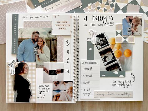 Pregnancy Photo Journaling and Free Downloads — Persnickety Box Milestone Scrapbook Ideas, Baby Scrap Booking Idea, Birth Scrapbook Ideas, Scrapbook Ideas For Childhood Memories, Baby Shower Scrapbook Ideas, Scrapbooking Baby’s First Year, Photos Book Ideas, Maternity Scrapbook Ideas, Toddler Scrapbook Ideas