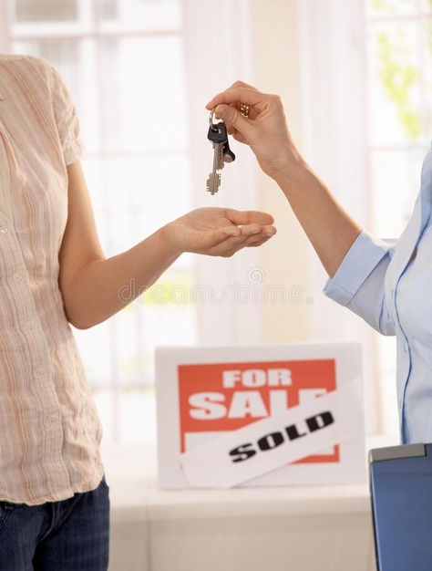 Getting keys to new house. Estate agent handing over keys of new house to young #Sponsored , #Sponsored, #affiliate, #house, #young, #handing, #keys Keys To New House, Branding Layout, New House, New Builds, Estate Agent, Stock Photography, Vision Board, Photo Image, New Homes