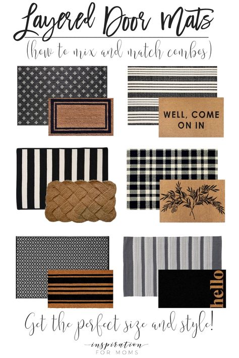 Layered Door Mats, Farmhouse Side Table, Cute Dorm Rooms, Room Transformation, Fall Front, Ship Lap Walls, Décor Diy, Door Mats, Door Styles