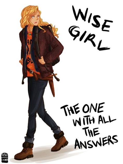 Wise girl. Zio Rick, Frank Zhang, Piper Mclean, Percy And Annabeth, Wise Girl, Jason Grace, Trials Of Apollo, Percy Jackson Fan Art, Magnus Chase