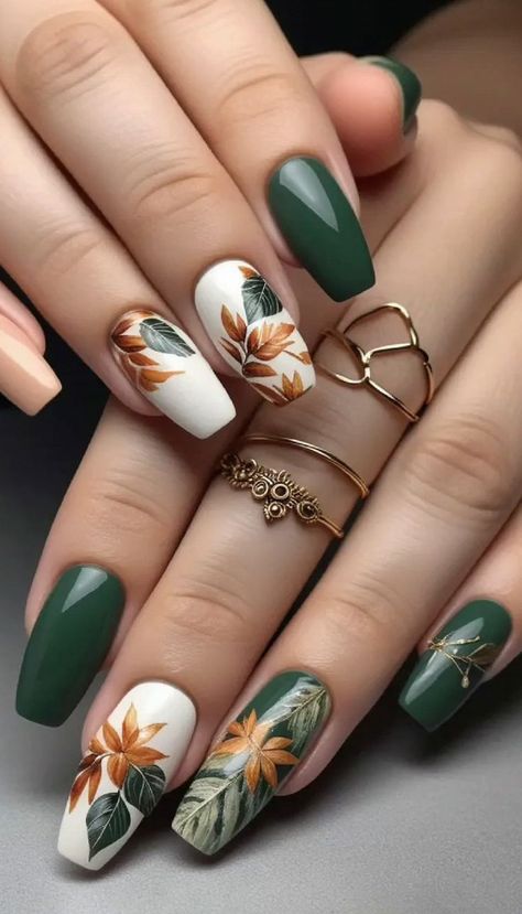 Winter Nail Art Designs, Fall Nail Trends, Fall Nail Art Designs, Polygel Nails, Her Nails, Hair Done, Nails Done, Winter Nail Art, Designs Nail