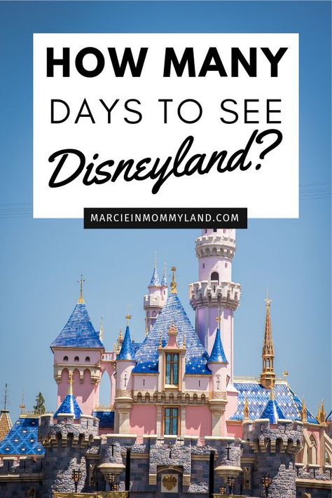 Definitely 3 or 4 days! #Disneyland Disneyland Travel, Disneyland Secrets, Disneyland Planning, Disneyland Tickets, Travel California, California Adventure Park, Disneyland Halloween, Disneyland Tips, Disneyland Vacation