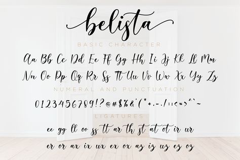 Belista Font Script on Behance Wedding Fonts Alphabet, Font Alphabet Handwritten, Cursive Font Alphabet, Handwritten Fonts Alphabet, Script Fonts Alphabet, Cursive Fonts Alphabet, Wedding Fonts Calligraphy, Calligraphy Fonts Alphabet, Cottagecore Wedding