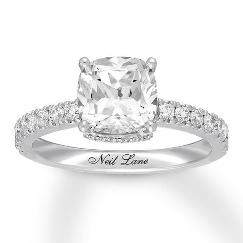 Neil Lane Engagement Rings, Big Engagement Rings, Fine Engagement Rings, Neil Lane, Cushion Engagement Ring, Engagement Rings Affordable, Round Engagement Rings, Wedding Rings Solitaire, Princess Cut Engagement Rings