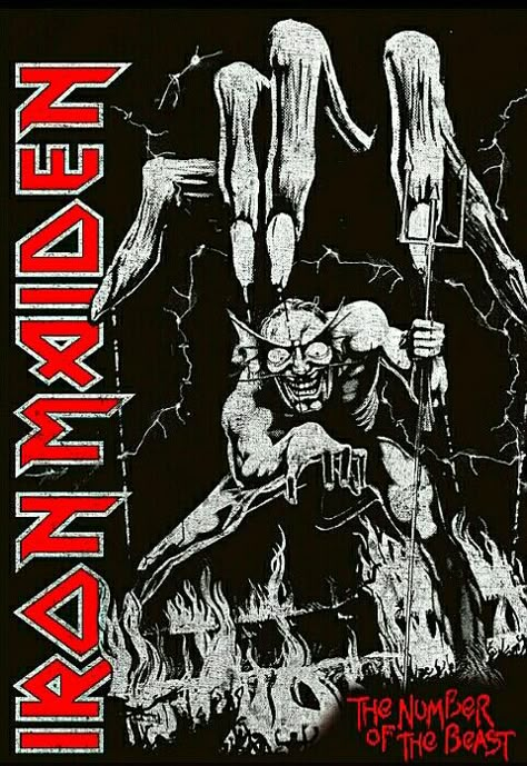 Iron Maiden Posters, Grunge Posters, Rock Argentino, Rock Band Posters, Heavy Metal Art, Band Poster, Music Poster Design, Rock Posters, Vintage Poster Art