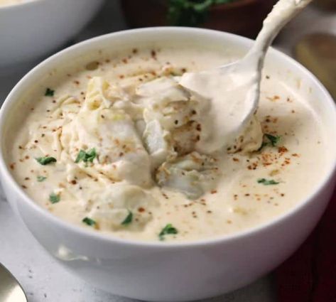 Easy Stovetop Cream of Crab Soup in 35 Minutes Keto Cream Of Crab Soup, Easy Cream Of Crab Soup, Cream Of Crab Soup Recipe Maryland, Crab Soup Recipes Easy, She Crab Bisque Recipe, Crab Bisque Recipe Easy, Cream Of Crab Soup Maryland, Best Cream Of Crab Soup Recipe, Easy Crab Soup