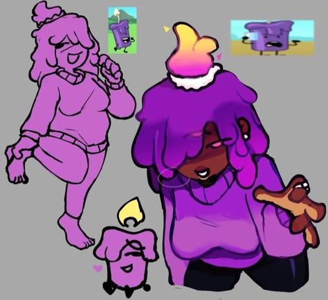 Inanimate Insanity Fanart Human, Candle Inanimate Insanity Human, Candle Ii Fanart, Candle Ii Human, Candle Inanimate Insanity, Object Humanized, Ii Humanized, Bfdi Humanized, Candle Ii