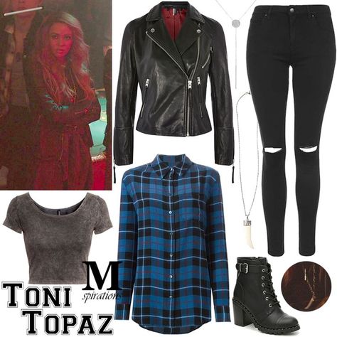 Southside Serpents, Toni Topaz, Riverdale Fashion, Tv Outfits, Character Wardrobe, Wardrobe Wishlist, Fandom Outfits, Eclectic Style, Inspired Outfits