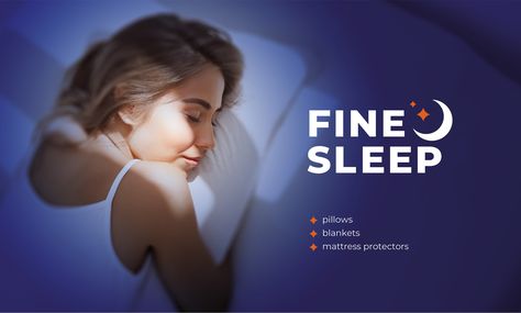 Fine Sleep :: Behance Sleep Logo, Social Media Campaign Design, Campaign Design, Graphic Motif, Sleep Tips, Medical Design, Media Campaign, Social Media Campaign, Website Banner