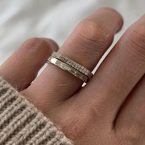 A flat-topped hill with steep sides, commonly known as a mesa, this ring hugs your finger and allows for optimal viewing of the row of diamonds. Extremely comfortable, and easy to dress up or down-this ring is fun to wear on just about any finger. - Accent stones: natural diamonds (SI-GH), 0.24ctw