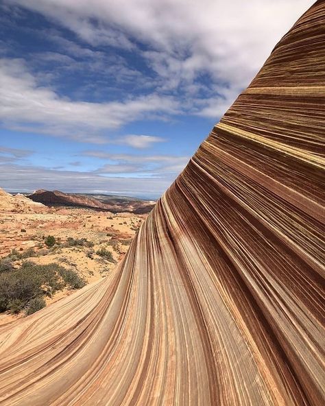 Sandstone strata - Coyote Buttes, Arizona. In geology, a stratum (plural: strata) is a layer of sedimentary rock or soil, or igneous rock that were formed at the Earth's surface, with internally consistent characteristics that distinguish it from other layers. The "stratum" is the fundamental unit in a stratigraphic column and forms the basis of the study of stratigraphy. Each layer is generally one of a number of parallel layers that lie one upon another, laid down by natural processes. Coyote Buttes, Rock Textures, Earth Surface, Sedimentary Rocks, Soil Layers, Take Better Photos, Ralph Waldo Emerson, Photography Skills, Outdoor Landscaping