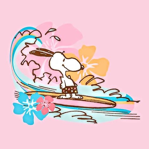 Snoopy Surfing, Peanuts Cartoon, Snoopy Wallpaper, Peanuts Characters, Snoopy Quotes, Snoopy Pictures, Snoop Dog, Joe Cool, Snoopy Love