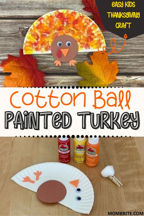 Paper Plate Turkey, Thanksgiving Activities Preschool, Fun Thanksgiving Crafts, Thanksgiving Crafts Preschool, Thanksgiving Turkey Craft, November Crafts, K Crafts, Thanksgiving Preschool, Thanksgiving Art