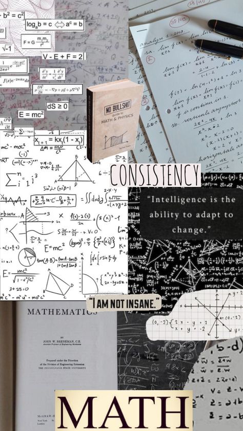 Maths A Level, School Book Covers, I Love Math, Math Notebook, Physics And Mathematics, Studying Math, Love Math, Academic Motivation, E Mc2