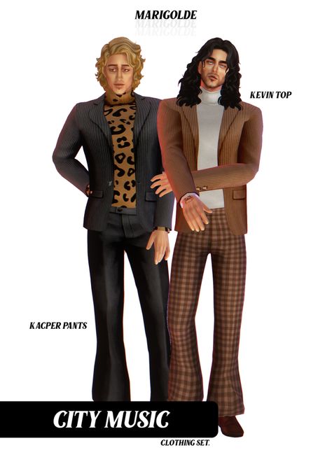 Sims 4 Cc 70s Clothes Male, Sims 4 Cc 70s Clothes, 80s Clothes Men, 60s Men, Sims 4 Decades Challenge, 70s Clothes, Sims 4 Male Clothes, Western Outfits Men, 70s Men