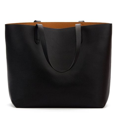 Meghan's Cuyana Classic Structured Leather Tote Cuyana Tote, Cuyana Bag, Classic Leather Tote, Reversible Tote Bag, Leather Tote Bags, Leather Tote Purse, Genuine Leather Totes, Reversible Tote, Handbags Tote