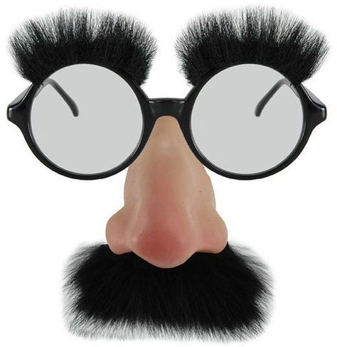 Adult Nose & Mustache Costume Glasses https://api.shopstyle.com/action/apiVisitRetailer?id=538903826&pid=uid8100-34415590-43 Mustache Costume, Thick Mustaches, Beard Costume, Bushy Eyebrows, Box Costumes, Groucho Marx, Funny Glasses, Plastic Glasses, Costume Shop