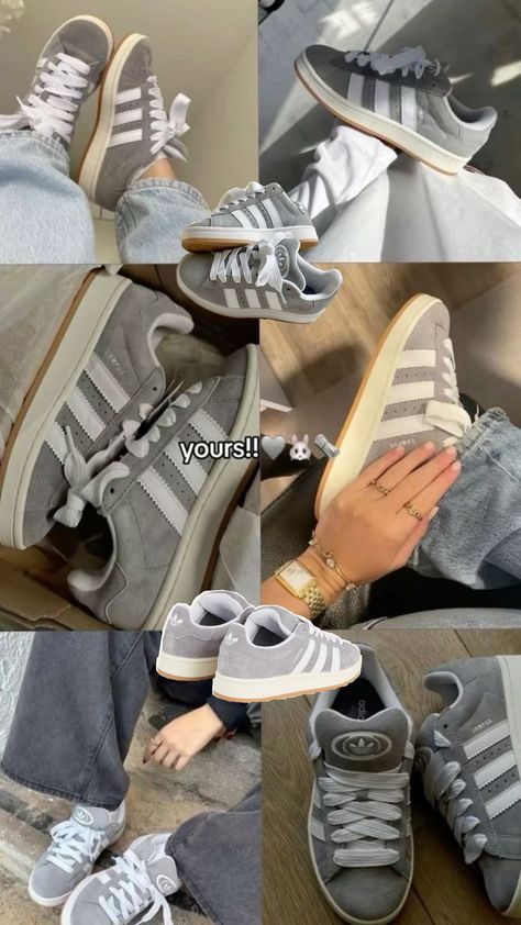 Adidas Campus 00s Outfit Sommer, Addidas Shoes Campus 00s Outfit Gray, Adidas Grey Campus 00s Outfit, How To Style Campus 00s, Grey Campus 00s, Adidas Campus 00s Outfit Grey, Campus 00s Grey Outfit, Grey Adidas Campus, Adidas Campus 00s Grey Outfit