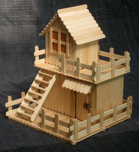 how to build a beach house out of popsicle sticks | the popsicle money box using self bought popsicle sticks Ice Cream Stick House, Diy Ice Cream Stick, Popsicle House, Stick House, Popsicle Stick Art, Popsicle Stick Crafts House, Popsicle Stick Houses, Diy Popsicle, Popsicle Crafts