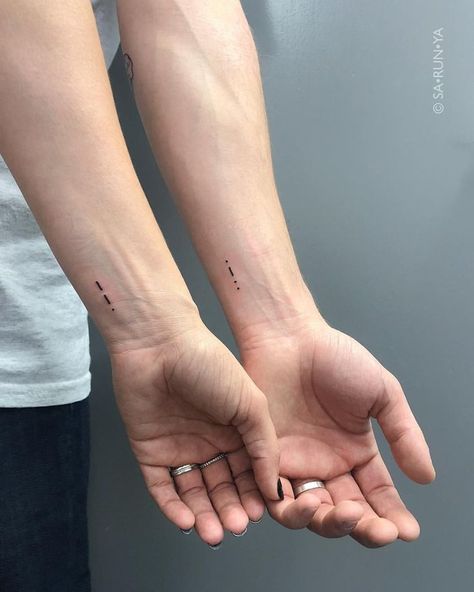 Ehe Tattoo, Siblings Tattoo For 3, Marriage Tattoos, Couple Tattoos Unique Meaningful, Partner Tattoos, Couples Tattoo, Twin Tattoos, Brother Sister Tattoo, Brother Tattoos