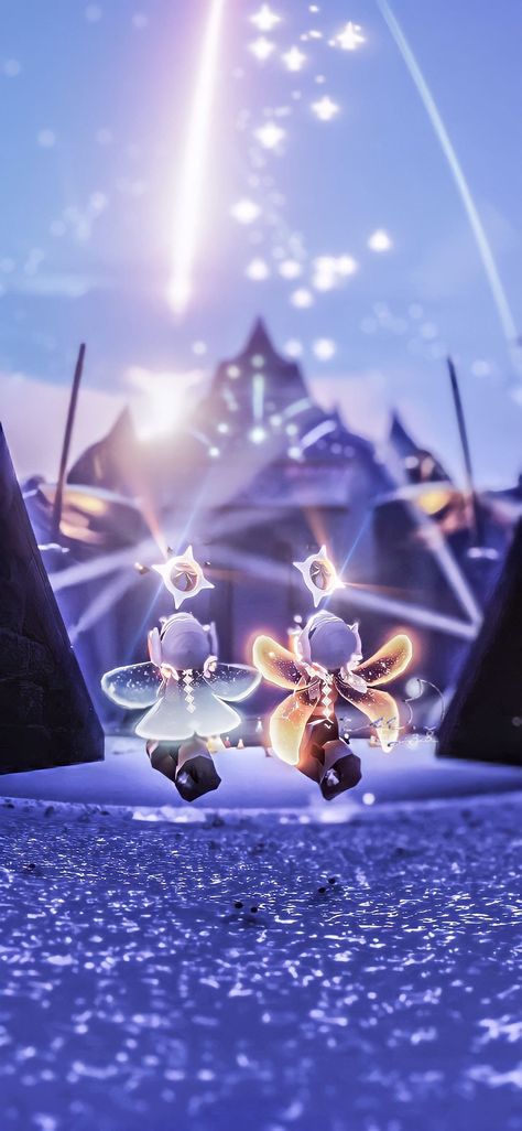 Sky: Children of the Light #zicxa #image #background #wallpaper Sky Children Of The Light, Sky Games, Sky Artwork, V Games, Image Background, Child Of Light, Lit Wallpaper, Seni Origami, Futuristic Art