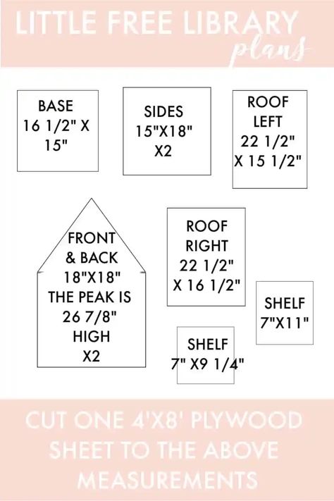 Free Little Library, Library House, Little Free Library Plans, Street Library, Library Plan, Roofing Nails, Mini Library, Lending Library, Book Exchange