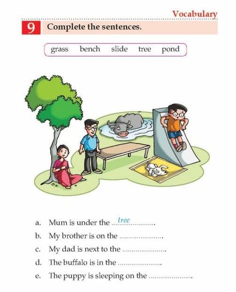 English Creative Writing, Picture Comprehension, English Grammar Exercises, English Grammar For Kids, Reading Comprehension Kindergarten, English Worksheets For Kindergarten, Reading Comprehension Lessons, Grammar For Kids, English Activities For Kids