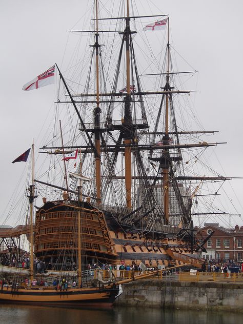 Portsmouth Uk, Portsmouth England, Lord Nelson, Navi A Vela, Old Sailing Ships, Hms Victory, Ship Of The Line, Clipper Ship, Tall Ship