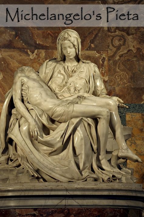 Pieta Sculpture, Michelangelo Paintings, Michelangelo Sculpture, La Pieta, Sistine Chapel Ceiling, Michael Angelo, Catholic Wallpaper, Famous Sculptures, Istoria Artei