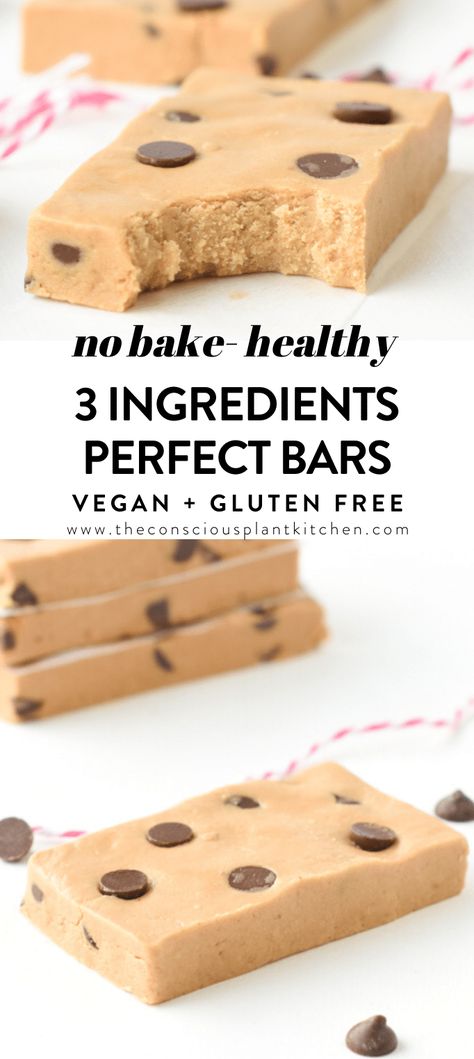 Perfect Bar Recipe, Cookie Dough Protein Bars, Make Cookie Dough, Snacky Foods, Homemade Protein Bars, 4 Ingredient Cookies, Cookie Dough Protein, Weight Watcher Desserts, Healthy Protein Bars