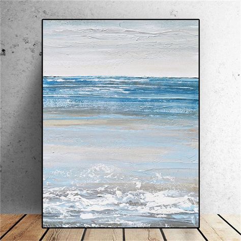 Elegant Colours, Dynamic Composition, Hand Oil, Non Toxic Paint, Aspiring Artist, Beach Landscape, Beach Painting, Soothing Colors, Painting Process