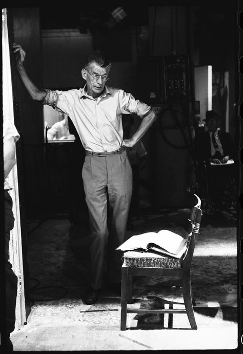 Samuel Beckett, Photograph by Steve Schapiro. Writers Portrait, Steve Schapiro, Samuel Beckett, Irish Culture, Richard Avedon, Writers And Poets, Book Writer, Famous Authors, Man Ray