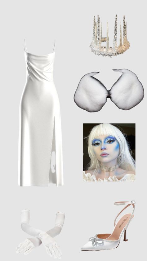 Ice Queen costume inspo❄️ Ice Queen Costume, Costume Inspo, Queen Costume, Halloween Inspo, Ice Queen, Halloween Outfits, Queen, Halloween